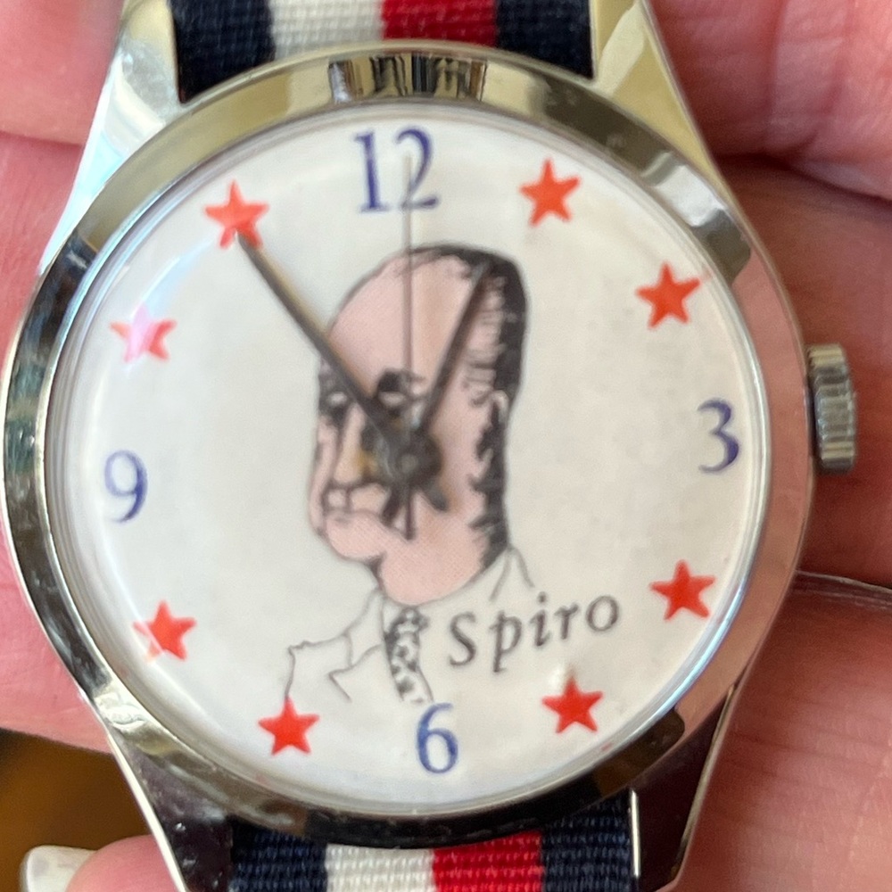 Vintage Spiro Agnew Campaign Watch